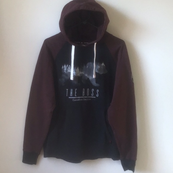 hoodie featuring The Boss on front with Rockies in relief. - Picture 2 of 9